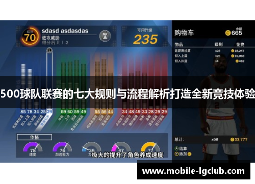 500球队联赛的七大规则与流程解析打造全新竞技体验